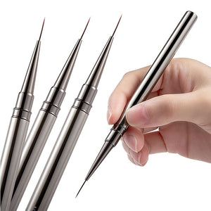 Drawing Liner Brush Metal Handle Cover Tools & Accessories No Brand 
