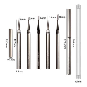 Drawing Liner Brush Metal Handle Cover Tools & Accessories No Brand 