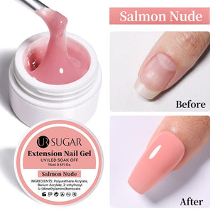 Extension Nail Gel 15ml Extension Nail Gel UR SUGAR Salmon Nude 