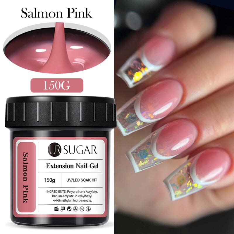 Extension Nail Gel 150g Extension Nail Gel UR SUGAR Salmon Pink 