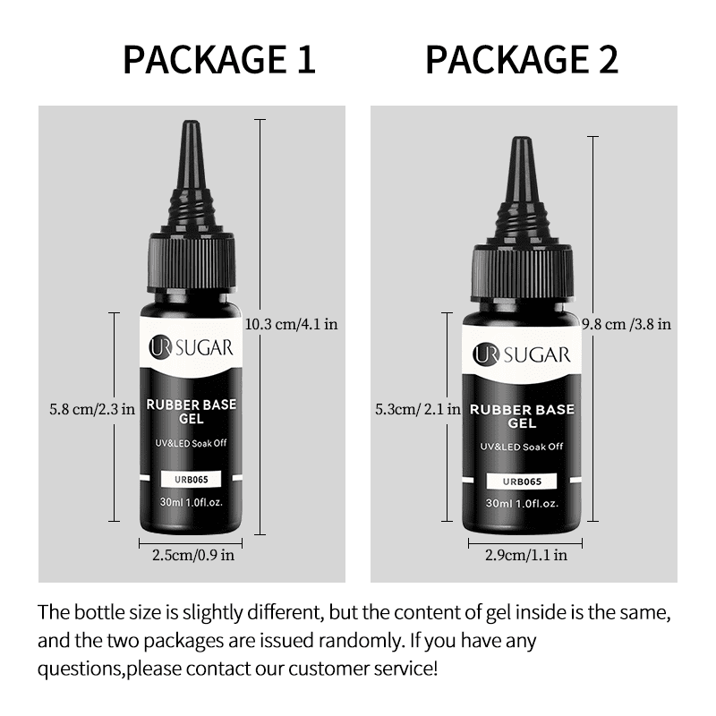 Rubber Base Gel URB079 30ml Base & Top Coat UR SUGAR 