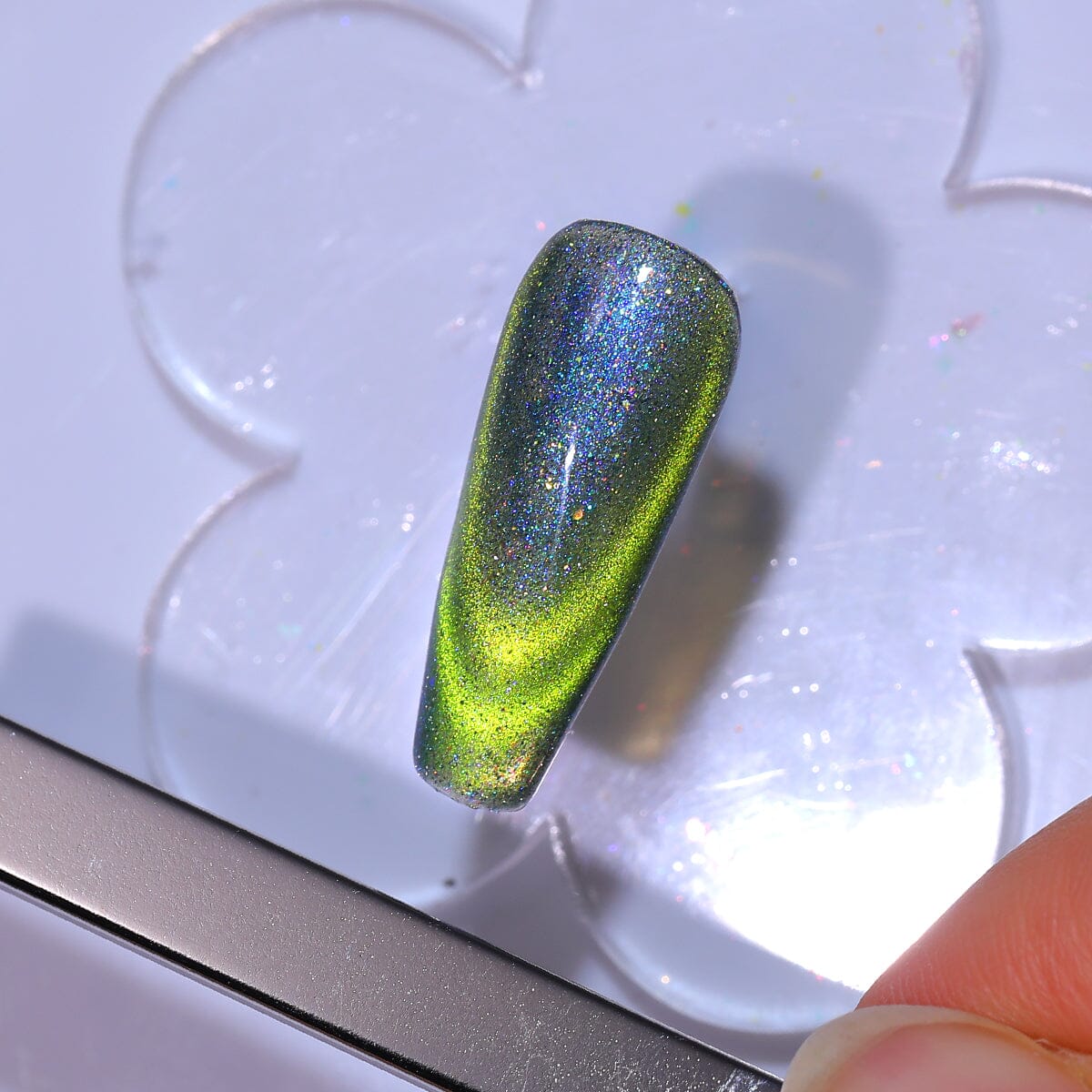 Colored Cat Magnetic Gel MY114-MY119 Reflective Glass 10ml Gel Nail Polish BORN PRETTY 