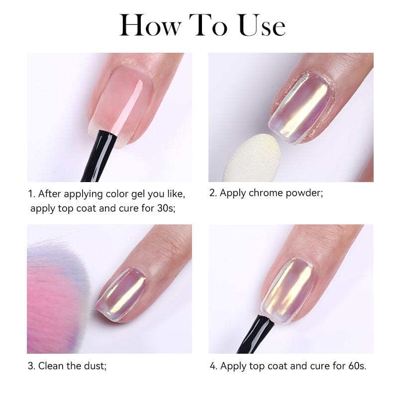 Auroras Nail Powder Nail Art No Brand 