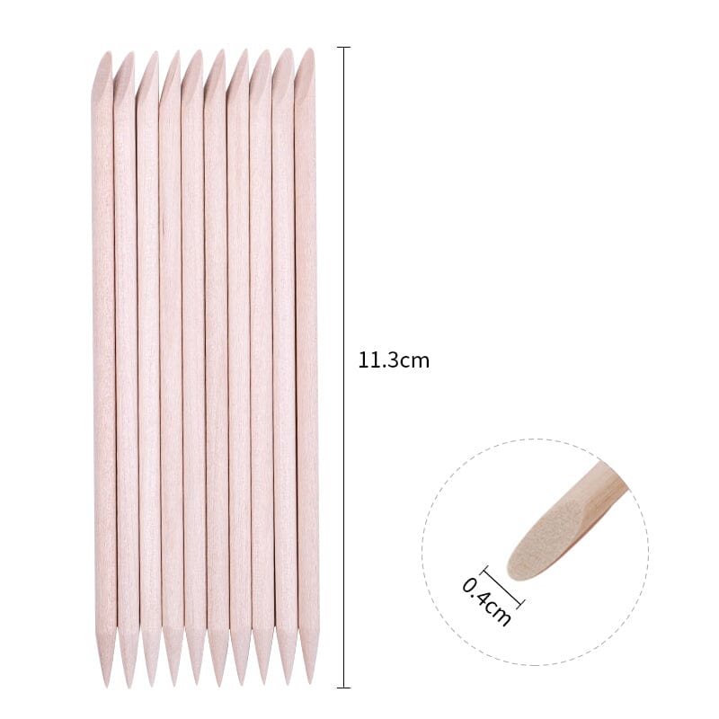 10pcs Wood Stick Tools & Accessories BORN PRETTY 