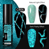 Colorful Reflective Line Gel 5ml Gel Nail Polish LILYCUTE CR06 