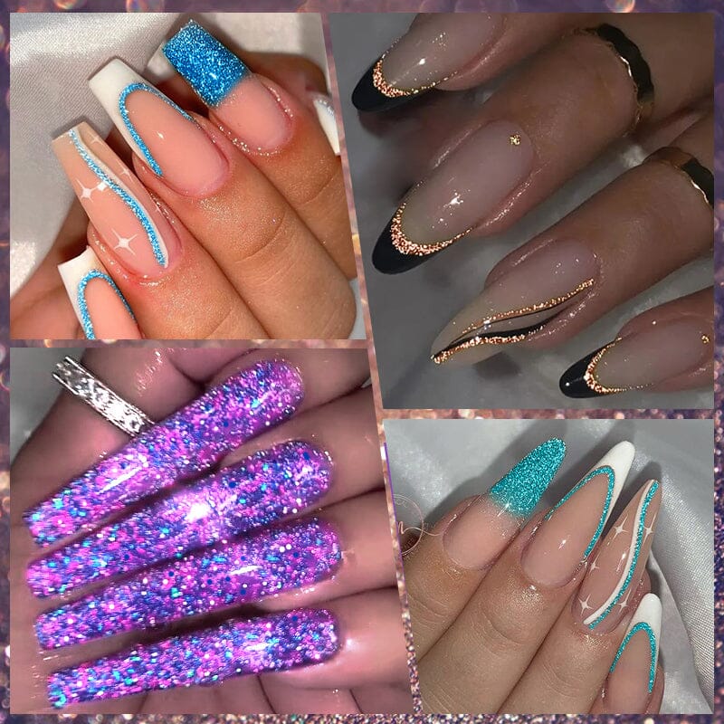 Colorful Reflective Line Gel 5ml Gel Nail Polish LILYCUTE 