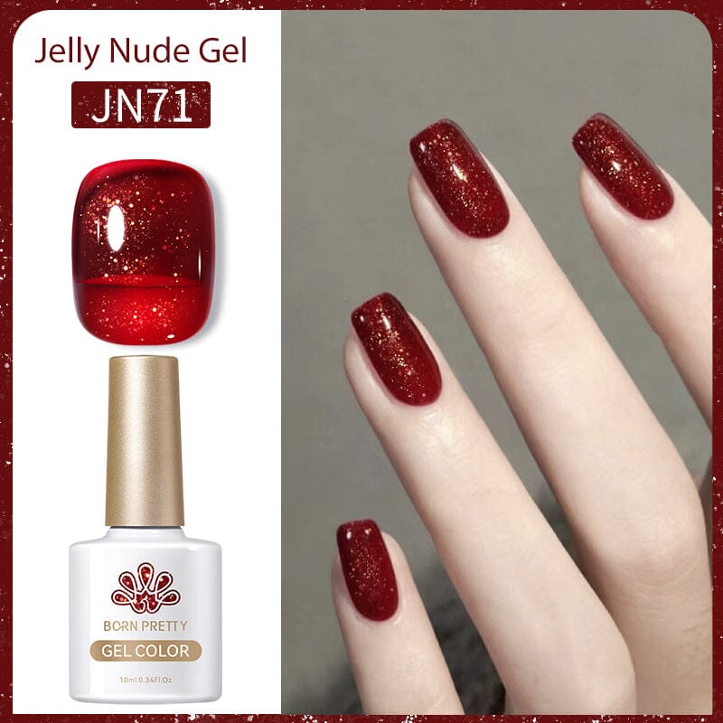 Jelly Gel JN71 10ml Gel Nail Polish BORN PRETTY 