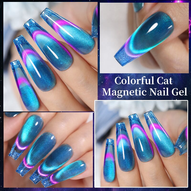 Colorful Cat Magnetic Gel LC-CM01 7ml Gel Nail Polish LILYCUTE 