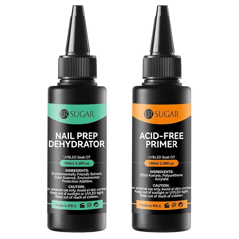 Nail Prep Dehydrator Primer 100ml Base & Top Coat UR SUGAR 