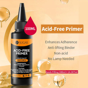 Nail Prep Dehydrator Primer 100ml Base & Top Coat UR SUGAR 