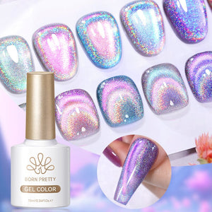 Rainbow Glass Cat Magnetic Gel Polish 10ml Gel Nail Polish BORN PRETTY 