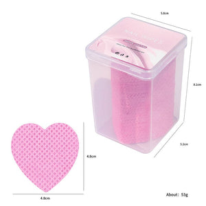 200pcs Pink Lint Free Nail Wipes Tools & Accessories No Brand 