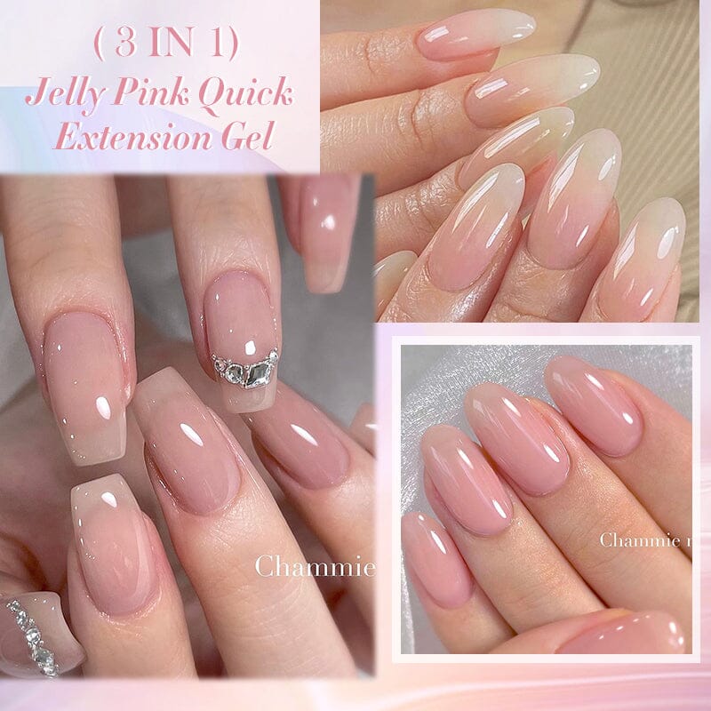 Jelly Pink Quick Extension Nail Gel 7ml Extension Nail Gel LILYCUTE 