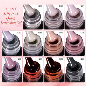Jelly Pink Quick Extension Nail Gel 7ml Extension Nail Gel LILYCUTE 