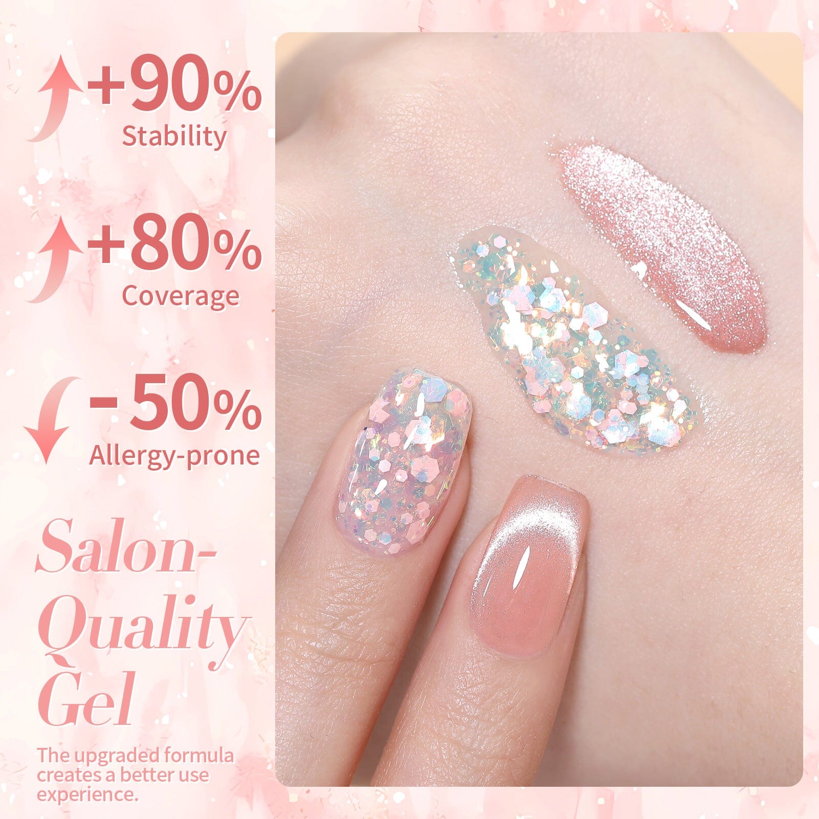 Pink Cat Magnetic Gel 15ml Gel Nail Polish BORN PRETTY 