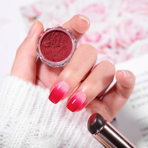 Gradient Powder Nail Art No Brand 