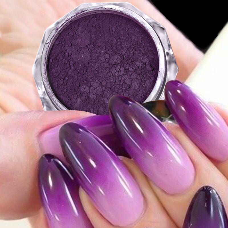 Gradient Powder Nail Art No Brand 