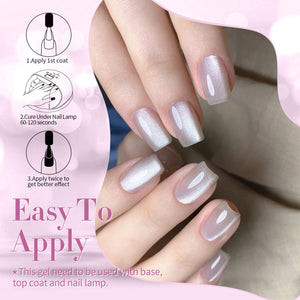 Water Light Cat Magnetic Gel MY02 First Love 15ml HEMA/TPO FREE Gel Nail Polish BORN PRETTY 