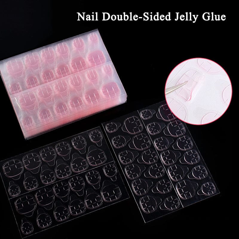 120pcs 5 Sheets Ultra-thin Jelly Glue Tools & Accessories No Brand 