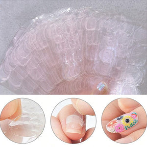 120pcs 5 Sheets Ultra-thin Jelly Glue Tools & Accessories No Brand 