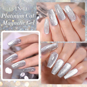 Platinum Cat Magnetic Gel LC-BJ04 7ml Gel Nail Polish LILYCUTE 