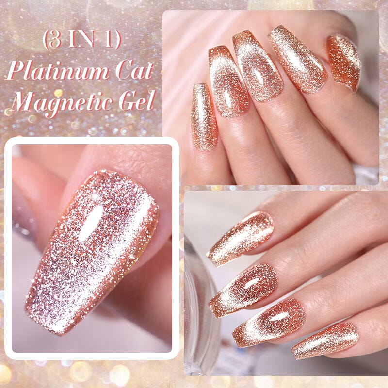 Platinum Cat Magnetic Gel LC-BJ04 7ml Gel Nail Polish LILYCUTE 