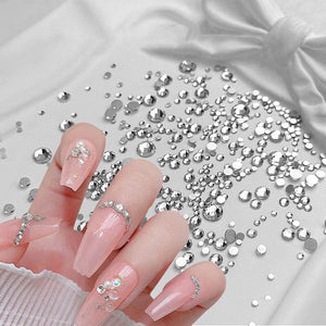 1440pcs Transparent Flatback Rhinestones SS5# 1.8mm Nail Art No Brand 