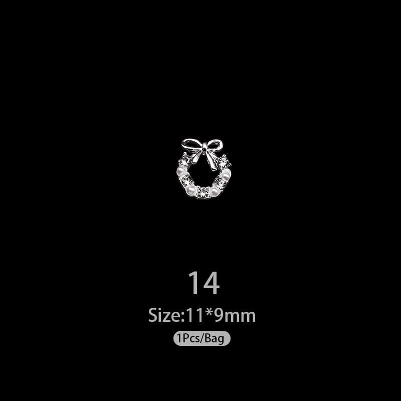 Ring #14 3D Nail Charms Nail Art No Brand 