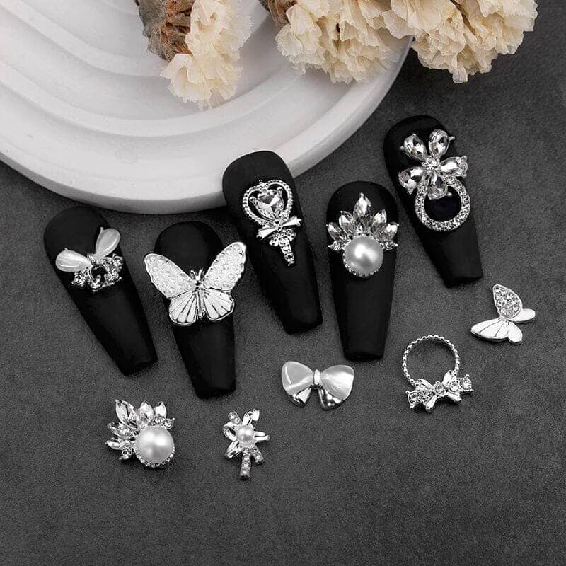 Crown #13 3D Nail Charms Nail Art No Brand 