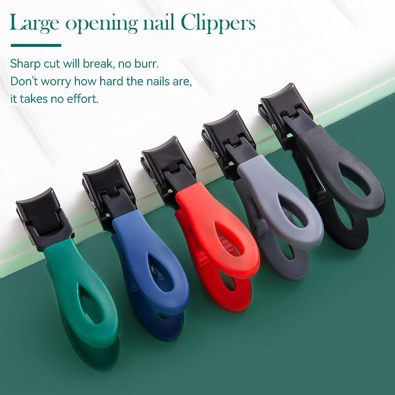 Black Thick Nail Clippers Tools & Accessories No Brand 