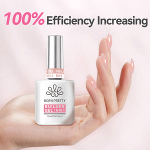 Nude 8 in 1 Builder Gel BG03 15ml Gel Nail Polish BORN PRETTY 