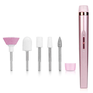 Rosegold Electric Nail Drill Machine With Light Tools & Accessories No Brand 