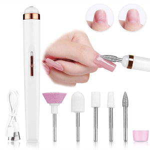 Rosegold Electric Nail Drill Machine With Light Tools & Accessories No Brand 
