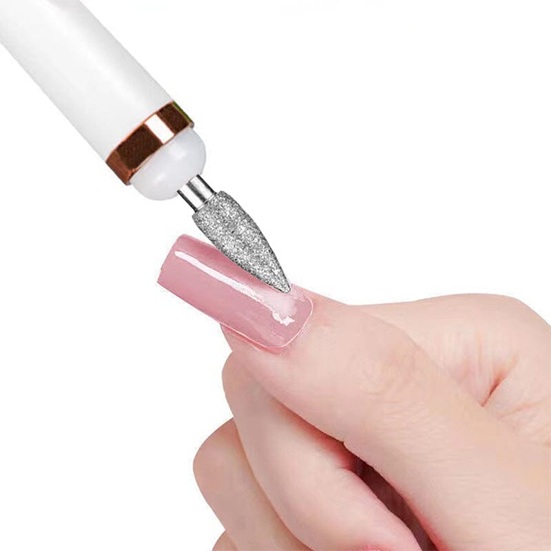 Rosegold Electric Nail Drill Machine With Light Tools & Accessories No Brand 