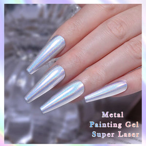 Super Laser Metal Painting Gel 5ml Gel Nail Polish BORN PRETTY 