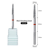 Double Ended Tungsten Carbide Nail Drill Bits Tools & Accessories No Brand ST-03 