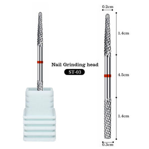Double Ended Tungsten Carbide Nail Drill Bits Tools & Accessories No Brand ST-03 