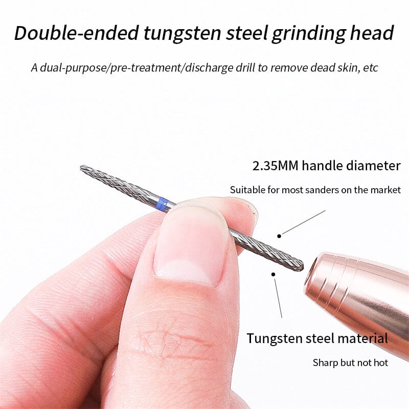 Double Ended Tungsten Carbide Nail Drill Bits Tools & Accessories No Brand 