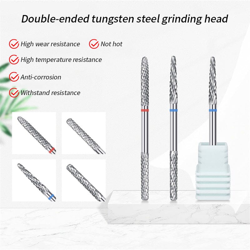 Double Ended Tungsten Carbide Nail Drill Bits Tools & Accessories No Brand 