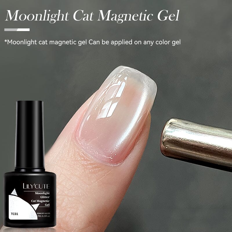 Moonlight Cat Magnetic GelLC-TC01 7ml Gel Nail Polish LILYCUTE 