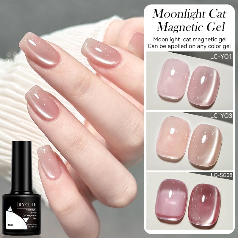 Moonlight Cat Magnetic GelLC-TC01 7ml Gel Nail Polish LILYCUTE 