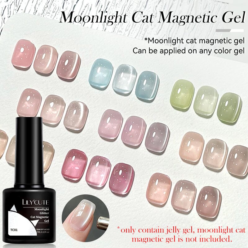 Moonlight Cat Magnetic GelLC-TC01 7ml Gel Nail Polish LILYCUTE 