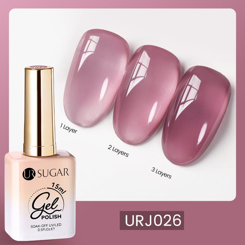 Jelly Nail Gel 15ml Gel Nail Polish UR SUGAR URJ026 