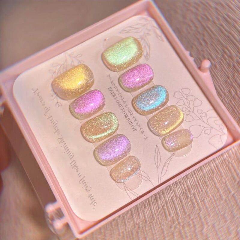 Auroras Cat Magnetic Gel Polish MY91 Angel Tears 10ml Gel Nail Polish BORN PRETTY 