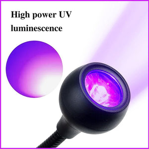 5W Black Foot Switch UV Nail Lamp Tools & Accessories No Brand 