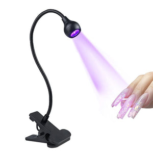5W Black Foot Switch UV Nail Lamp Tools & Accessories No Brand 