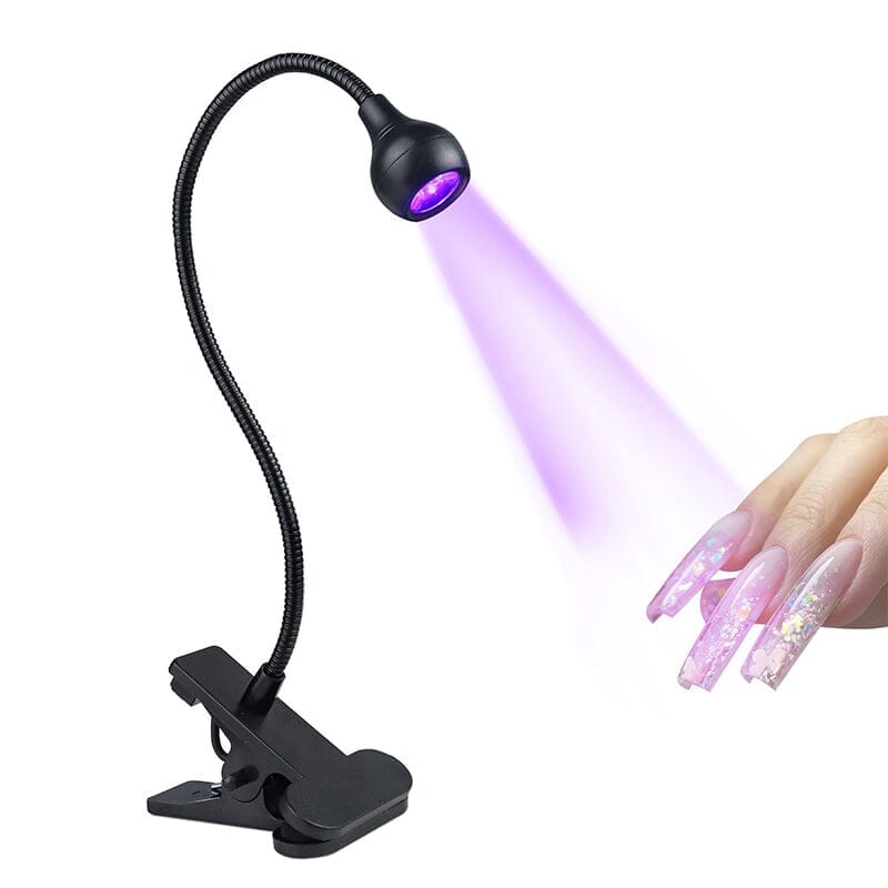 5W Black Foot Switch UV Nail Lamp Tools & Accessories No Brand 