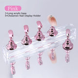 5pcs Set Magnetic Nail Holder Tools & Accessories No Brand Pink 