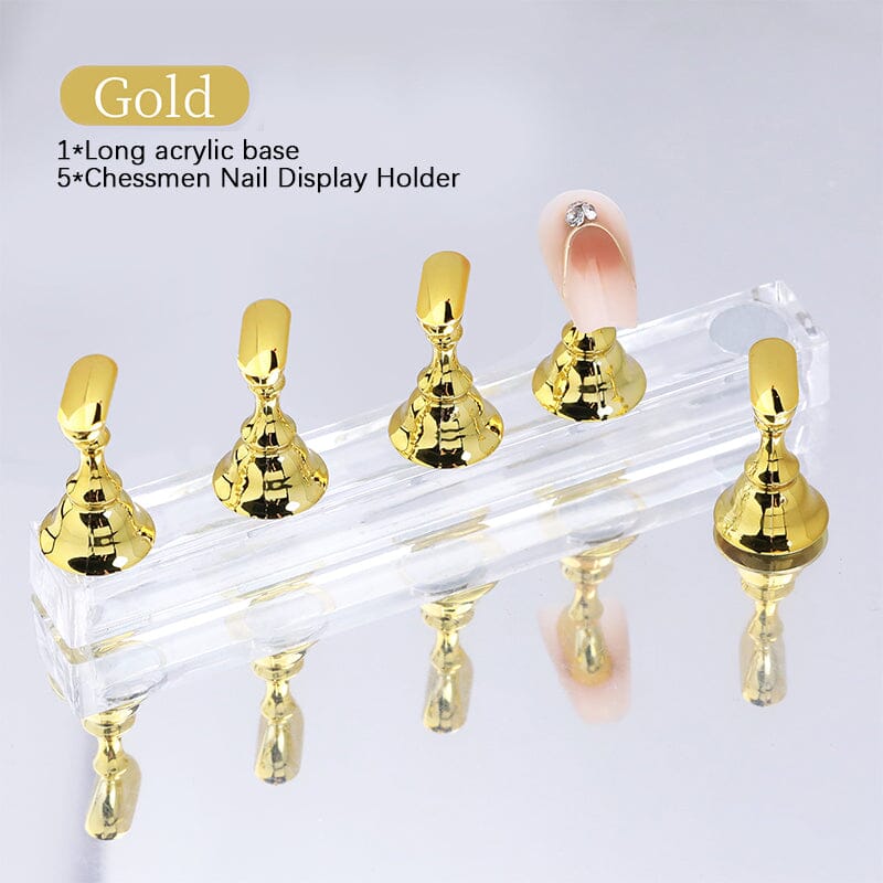 5pcs Set Magnetic Nail Holder Tools & Accessories No Brand Gold 