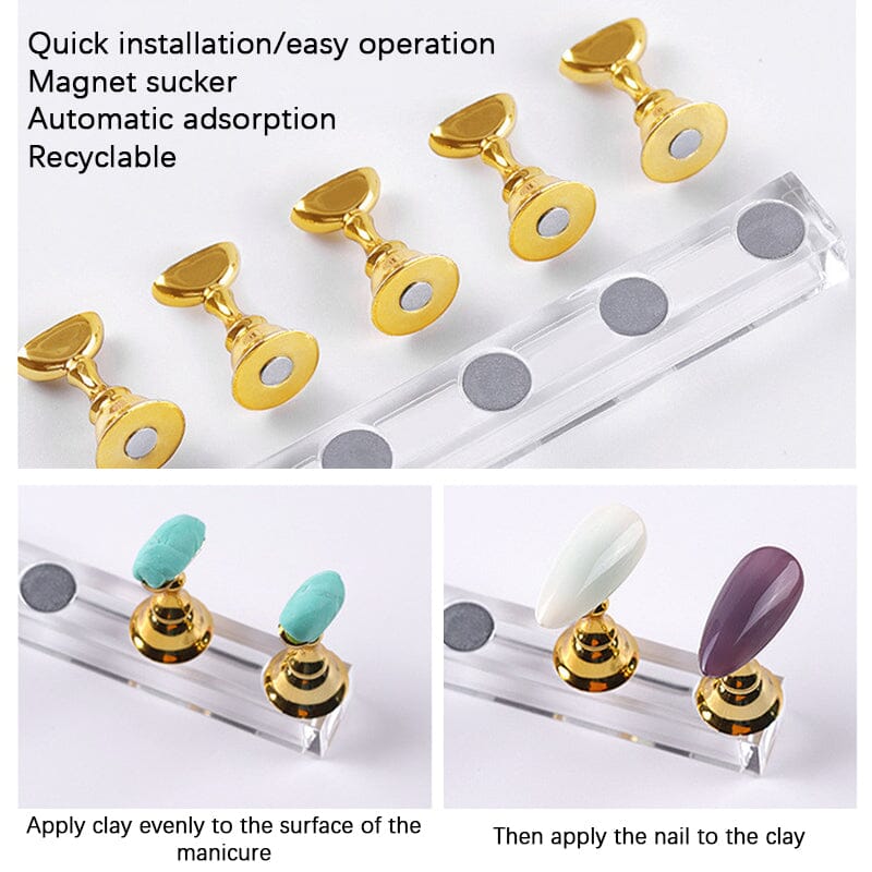 5pcs Set Magnetic Nail Holder Tools & Accessories No Brand 
